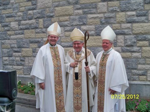 Bishop Kirkpatrick, Cardinal Collins & Bishop Bergie